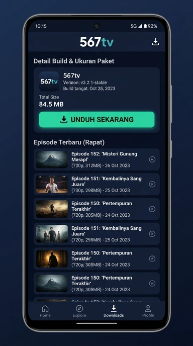 Unduh dan Instal APK 567tv untuk Android di Indonesia