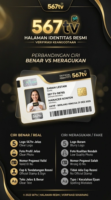 Halaman Resmi 567tv untuk Pengguna Android