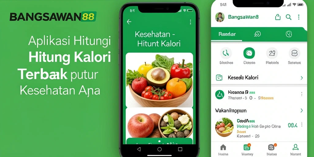 Tampilan antarmuka BANGSAWAN88 dengan fitur Hitung Kalori.